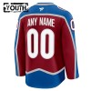 Dresovi Colorado Avalanche 2024-25 Fanatics Premium Custom Domaći Crvena - Dječji